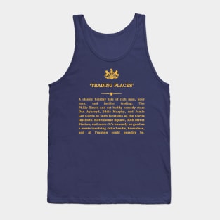 Real Historical Philadelphia - Trading Places Tank Top